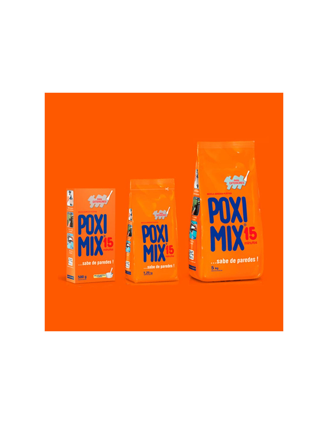 ADHESIVO POXIMIX CEMENTO RAPIDO X 500 GR. - ART. ST00519